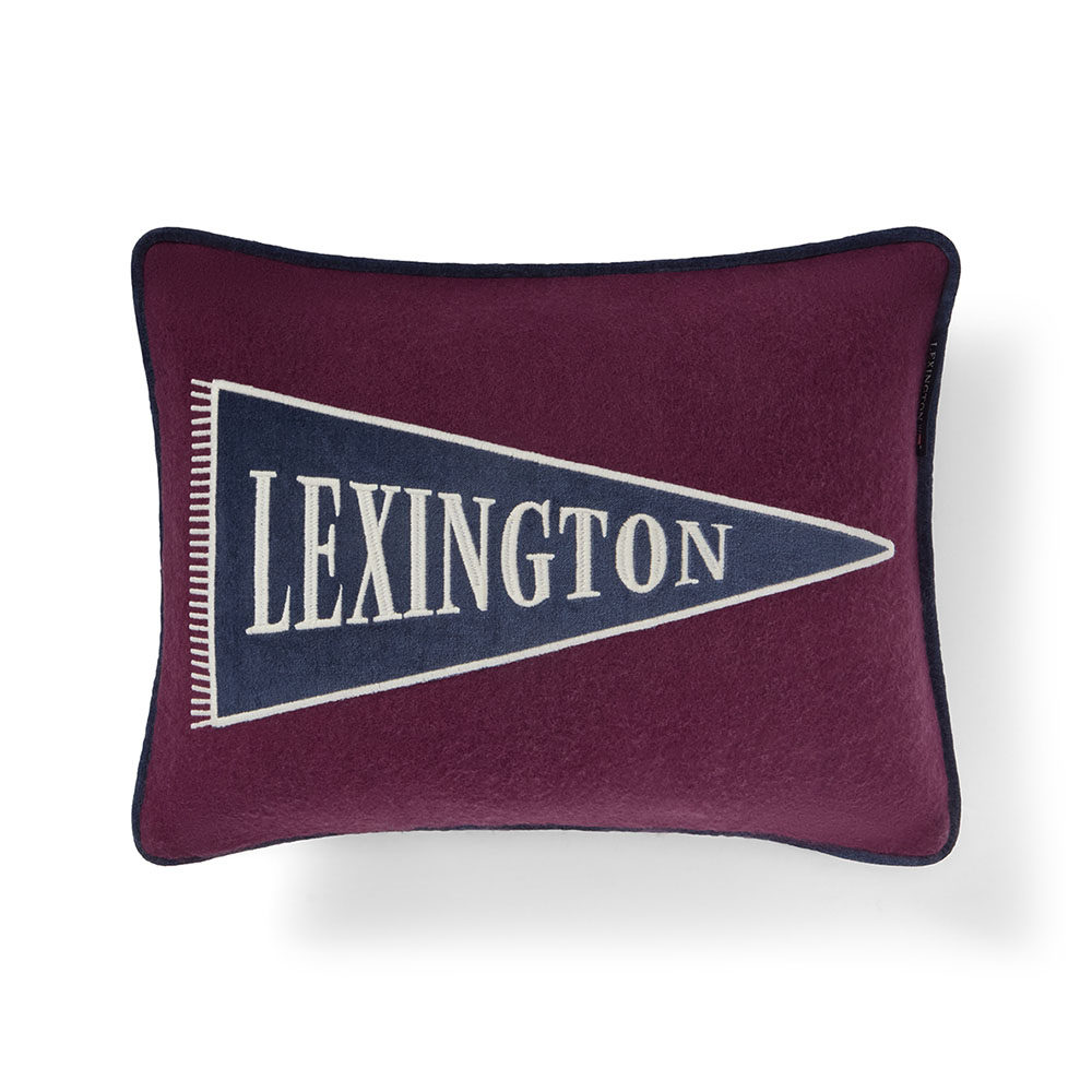 Lexington Flag Logo Patch Prydnadskudde